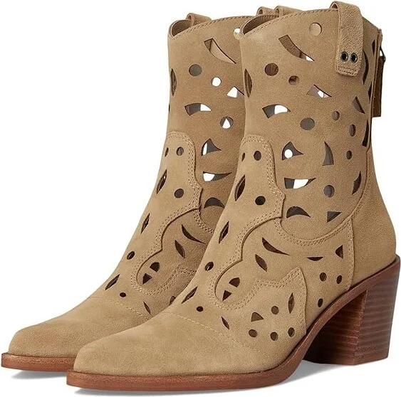 Dolce Vita Zenobi Women's Boots Dark Taupe : 9 M, Suede