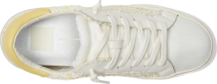 Dolce Vita Zina Floral Women's Shoes White/Yellow Floral Mesh : 10 M, Rubber - Image 2