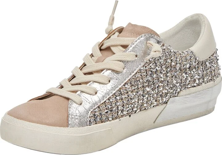 Dolce Vita Zina Leather & Twill Sneaker - Image 2