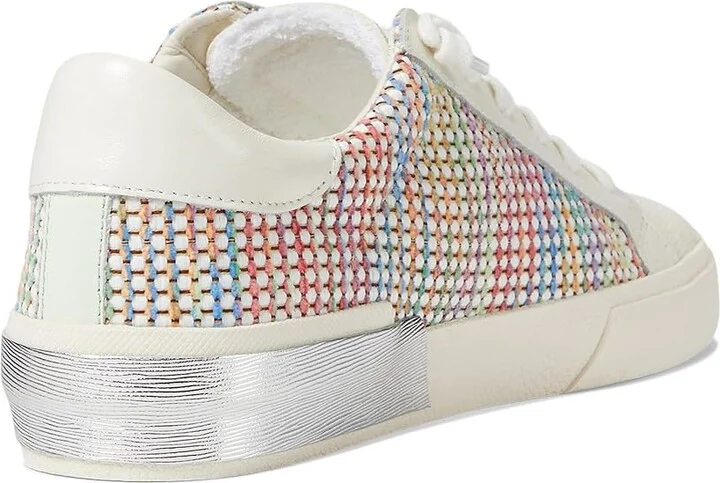Dolce Vita Zina Pride Women's Shoes White Raffia : 10 M, Leather - Image 4