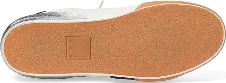 Dolce Vita Zina Women's Shoes White/Black Leather : 6 W, Leather/Hair Calf - Image 3