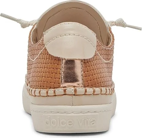 Dolce Vita Zolen Women's Shoes Brown Woven : 7.5 M, Leather - Image 4