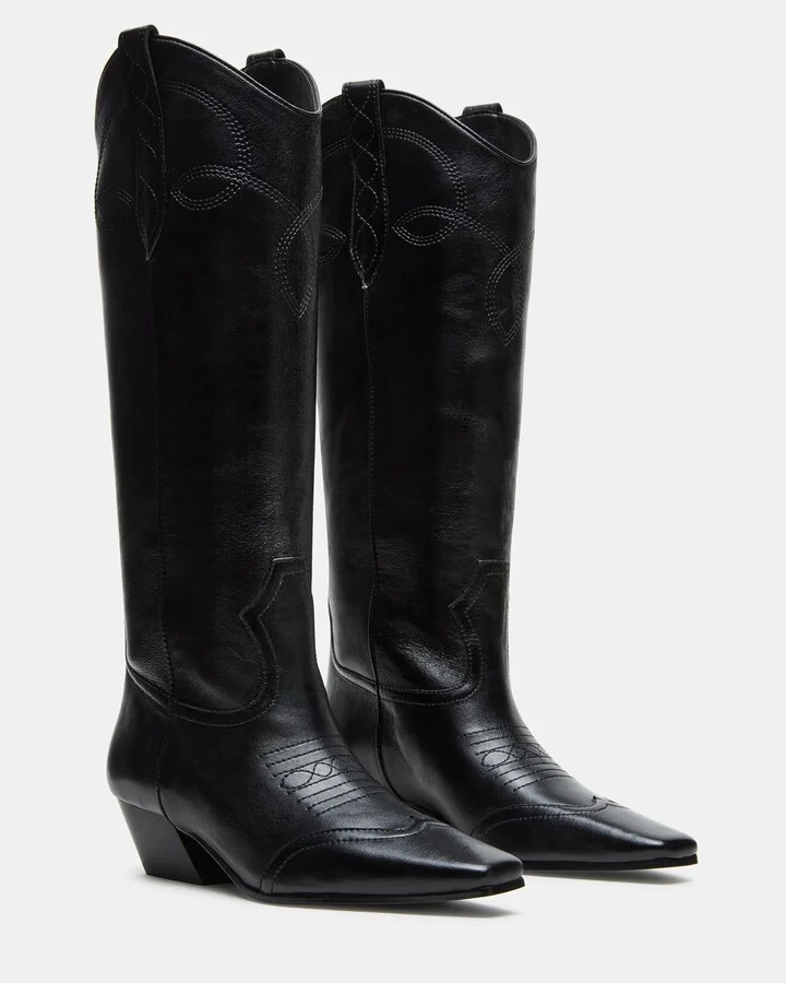 Dollie Black Leather - Image 3