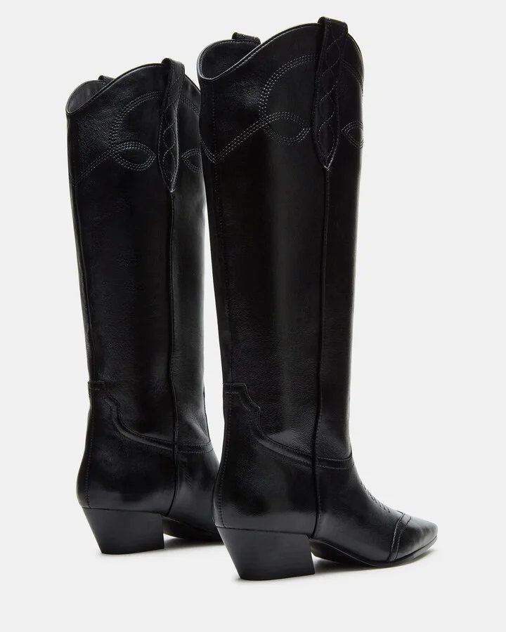 Dollie Black Leather - Image 6