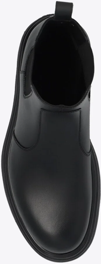 Dollie Calf Leather Ankle Boots - Image 3