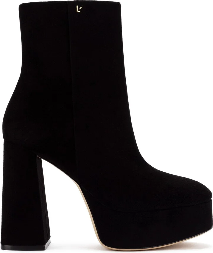 Dolly Boot In Black Suede
