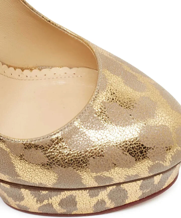 Dolly platform leopard pumps - Image 5