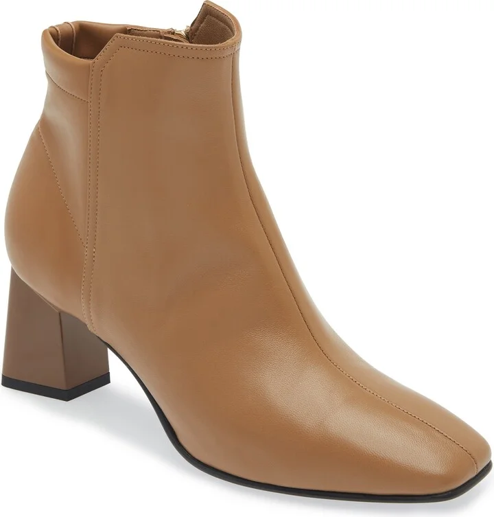 Stretch Nappa Leather/ Camel