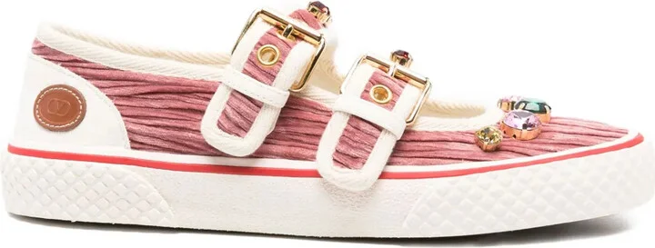 Dollyboard buckled sneakers