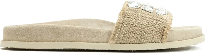 Dolomita crystal-embellished sandals