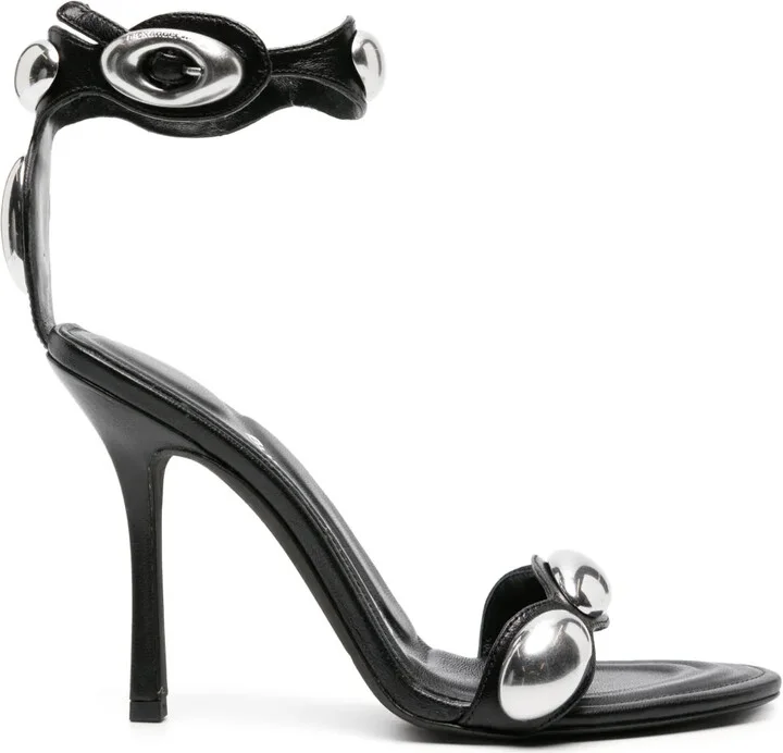 Dome 105mm leather sandals