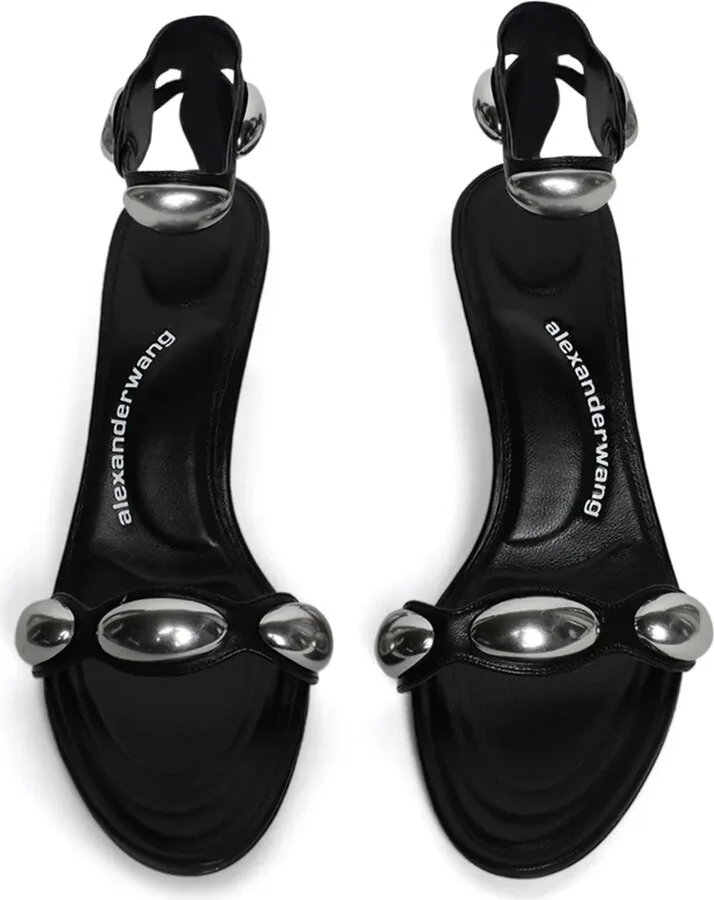 Dome 65mm leather sandals - Image 3