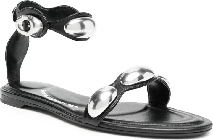 Dome Leather Sandals - Image 2