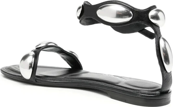 Dome Leather Sandals - Image 3