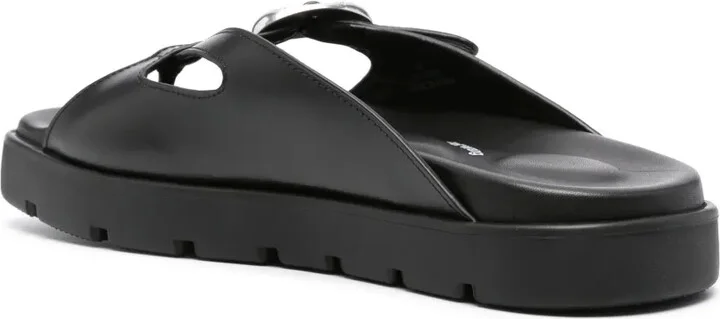 Dome logo-buckle sandals - Image 3