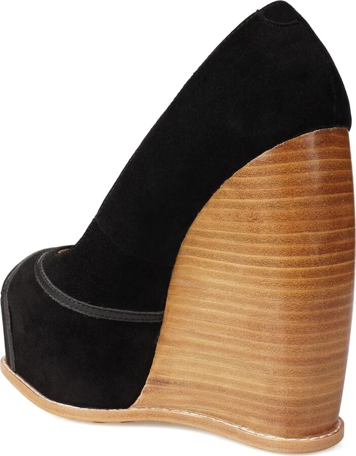 Domenika Peep Toe Platform Wedge Sandal - Image 2