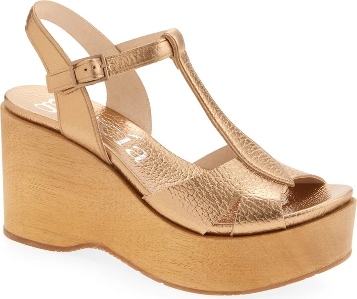 Domiel Platform Wedge Sandal