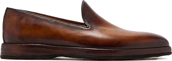 Domino leather loafers