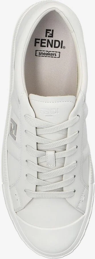 Domino Leather Low-Top Sneakers - Image 3