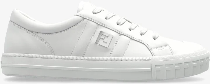 Domino Leather Low-Top Sneakers