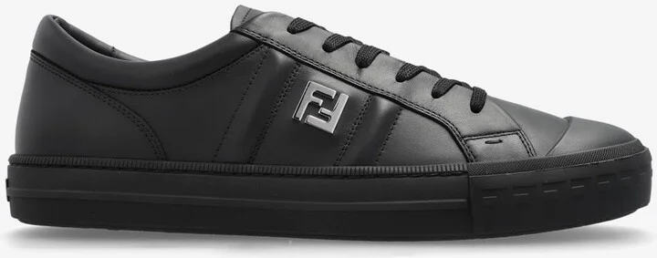 Domino Leather Low-Top Sneakers