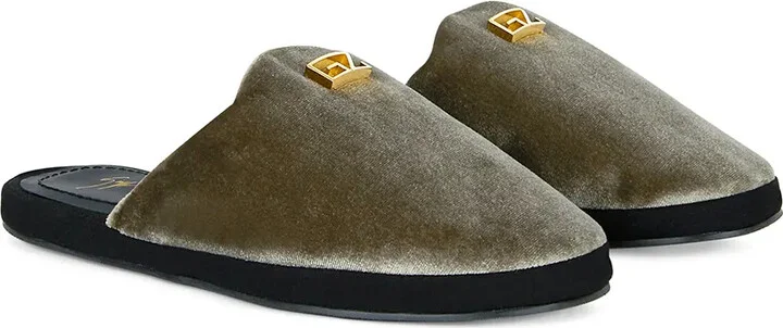 Domitille velvet slippers - Image 2