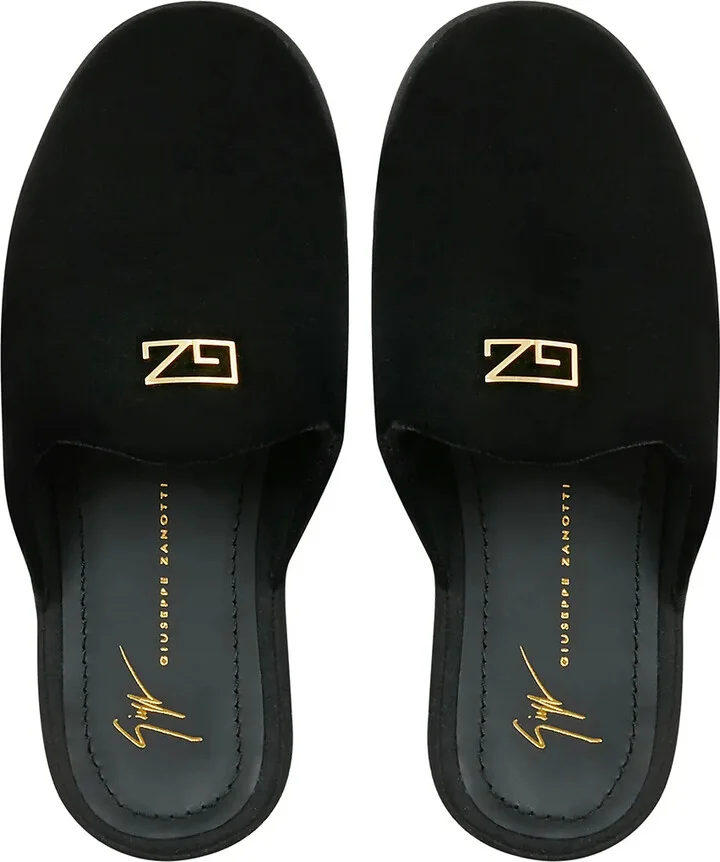 Domitille velvet slippers - Image 4