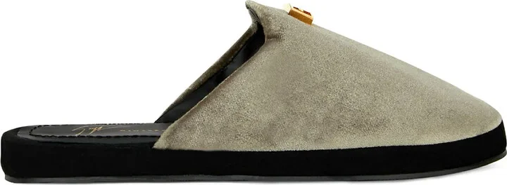 Domitille velvet slippers