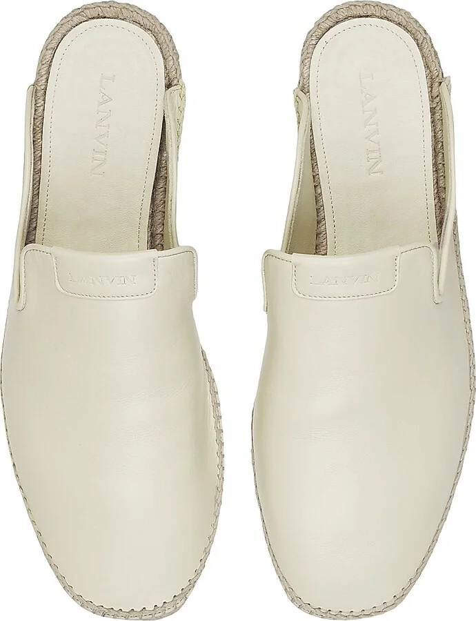 Domra Leather Mules - Lin - Size 3 - Image 3