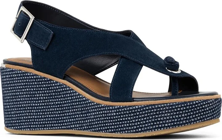 Navy Suede