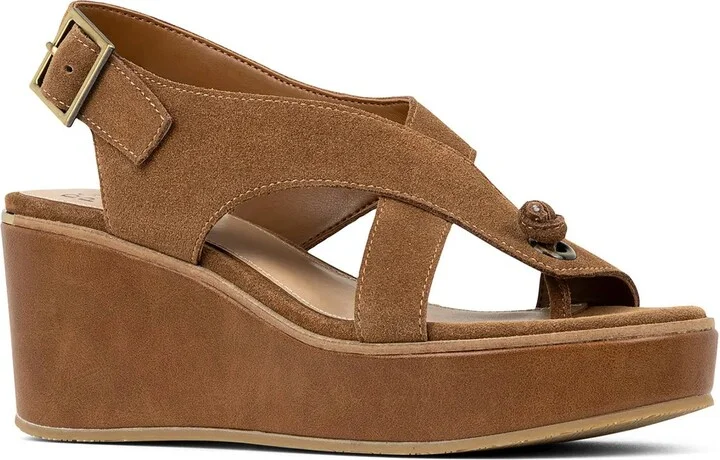 Dark Tan Suede