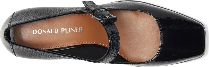 Donald Pliner Amiya Women's Shoes Black : 7.5 M, Leather - Image 2