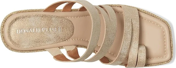 Donald Pliner Anamari Women's Sandals Light Bronze : 7 M, Leather - Image 2