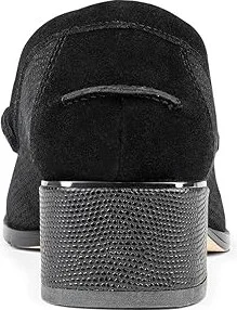 Donald Pliner Arroyo Women's Flat Shoes Black : 8.5 M, Leather/Suede - Image 4