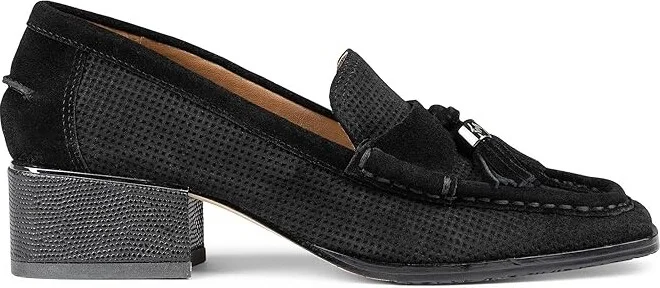 Donald Pliner Arroyo Women's Flat Shoes Black : 8.5 M, Leather/Suede - Image 5