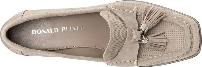 Donald Pliner Arroyo Women's Flat Shoes Black : 8.5 M, Leather/Suede - Image 6
