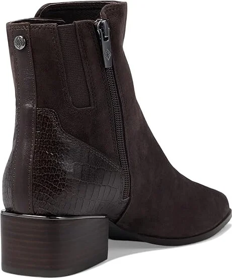 Donald Pliner Azia Women's Boots Dark Brown : 5.5 M, Suede - Image 4