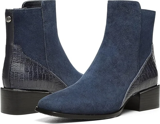 Donald Pliner Azia Women's Boots Navy : 5.5 M, Suede