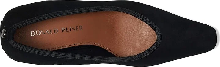 Donald Pliner Bernice High Women's Heels Black : 7 M, Leather - Image 2