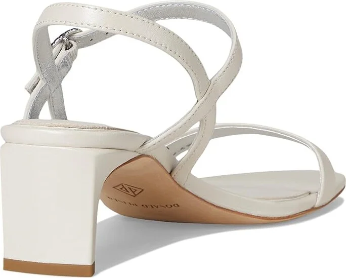 Donald Pliner Brazi Women's Sandals Pearl : 8 M, Leather - Image 4