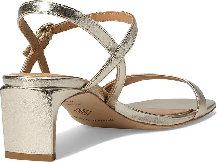 Donald Pliner Brazi Women's Sandals Platinum : 6 M, Leather - Image 4