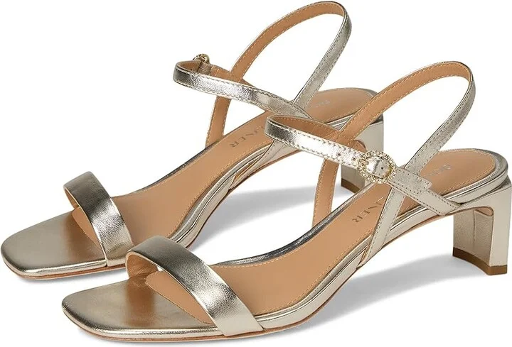 Donald Pliner Brazi Women's Sandals Platinum : 6 M, Leather