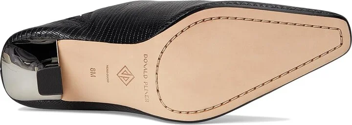 Donald Pliner Buena High Women's Heels Black : 7 M, Leather - Image 3