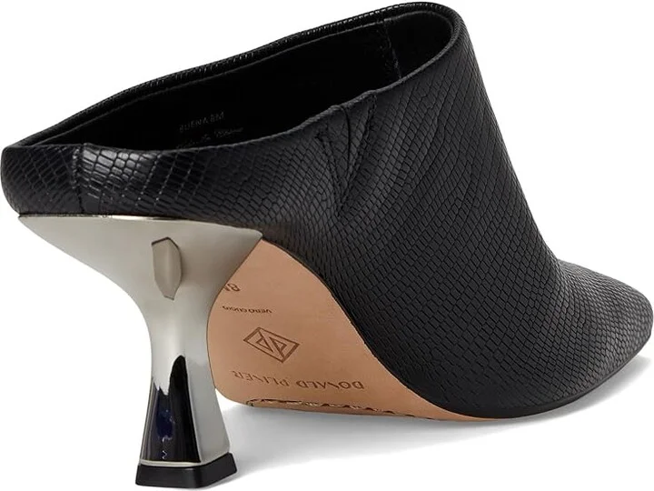 Donald Pliner Buena High Women's Heels Black : 7 M, Leather - Image 4