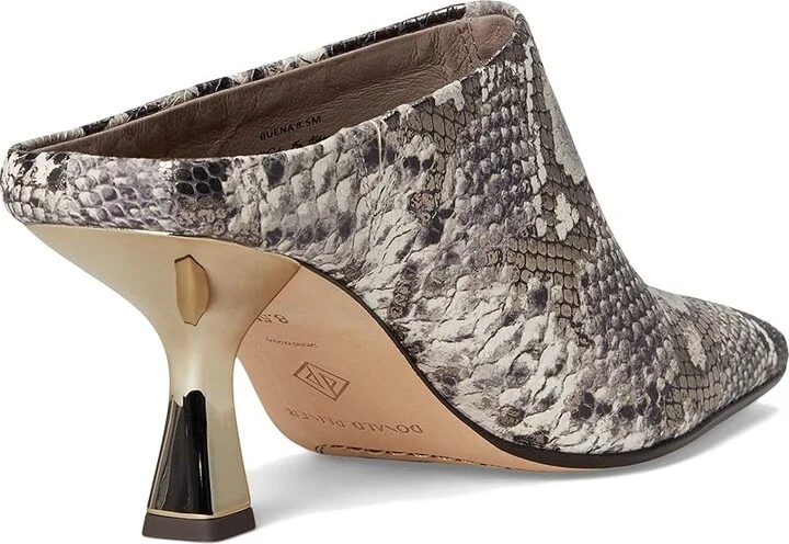 Donald Pliner Buena High Women's Heels Taupe : 5 M, Leather - Image 4