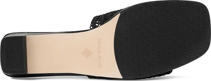 Donald Pliner Clodie Women's Sandals Black : 6.5 M, Suede - Image 3