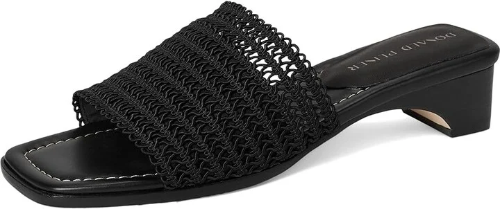 Donald Pliner Clodie Women's Sandals Black : 6.5 M, Suede - Image 5