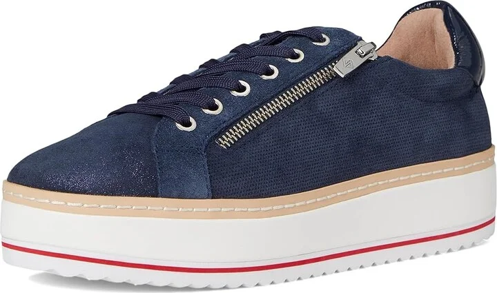 Donald Pliner Dew Women's Shoes Navy : 5.5 M, Leather - Image 5