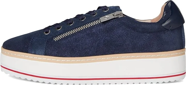Donald Pliner Dew Women's Shoes Navy : 5.5 M, Leather - Image 6