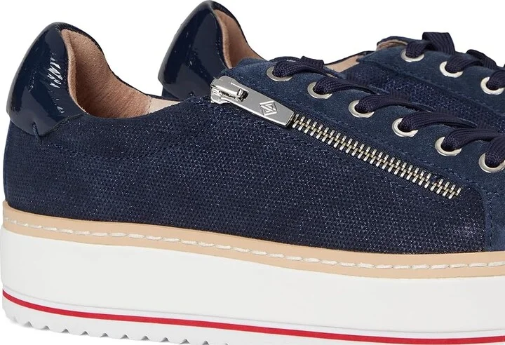 Donald Pliner Dew Women's Shoes Navy : 5.5 M, Leather - Image 7